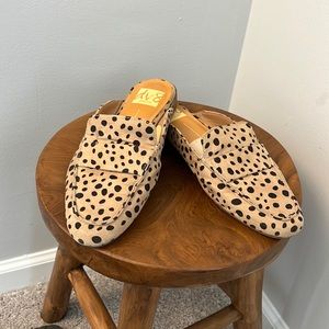 Animal Print Mules